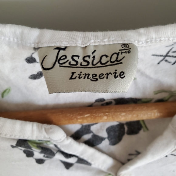 Jessica Lingerie Panda Peace Nightgown Medium - Picture 4 of 9